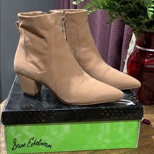 Sam Edelman Suede booties